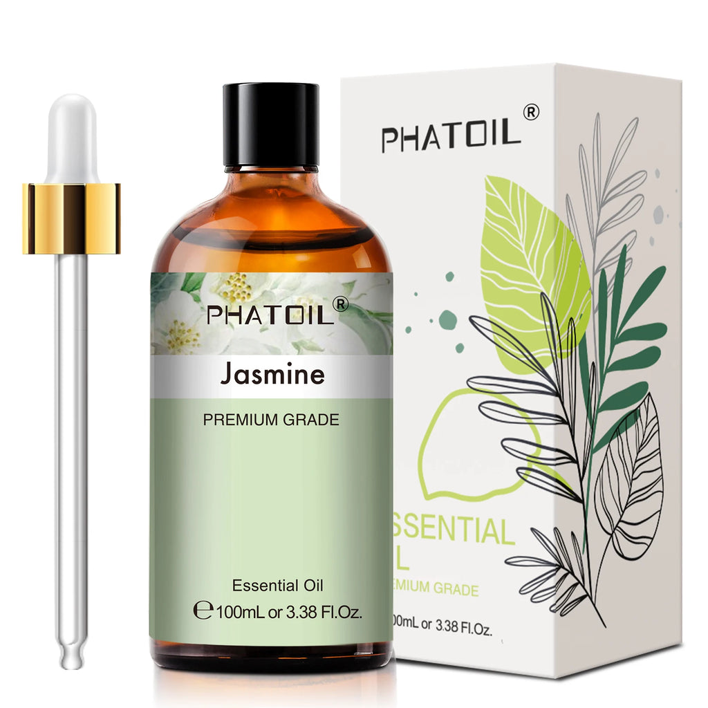 PHATOIL Aromatherapy Essential Oil For Skin Care,Diffuser,Massage & Candle Making-100ml Lavender Cinnamon Eucalyptus Aroma Oils - Jack market 1988Jack Market 1988