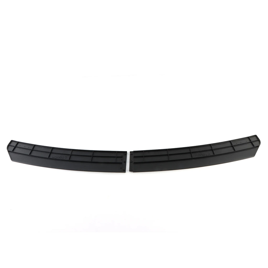 4PCS Universal Car Gloss Black Front Bumper Lip Chin Spoiler Splitter Body Kit Exterior Bumpers Automobiles Parts Accessories