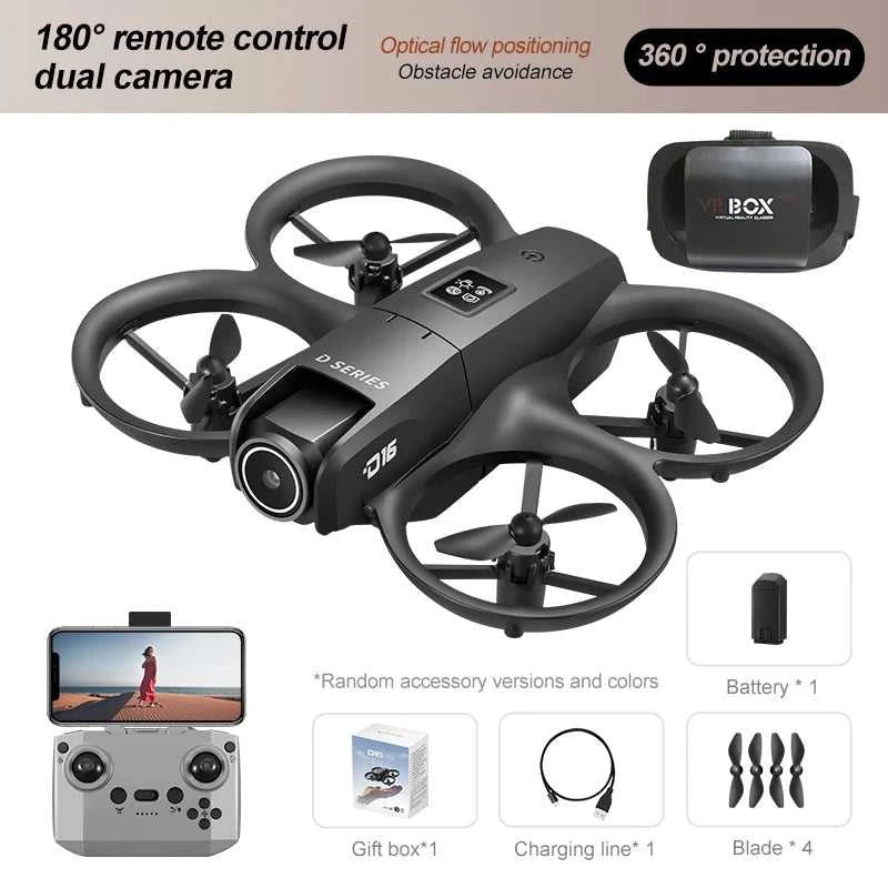 D16 Mini Drone 8K HD Dual Camera Profesional 180° Electric Adjustable GPS Positioning Obstacle Avoidance Bushless Uav 15000M The jack market .AU The jack market .AU Drones $ 93 14:193#Grey Dual 8K-1
