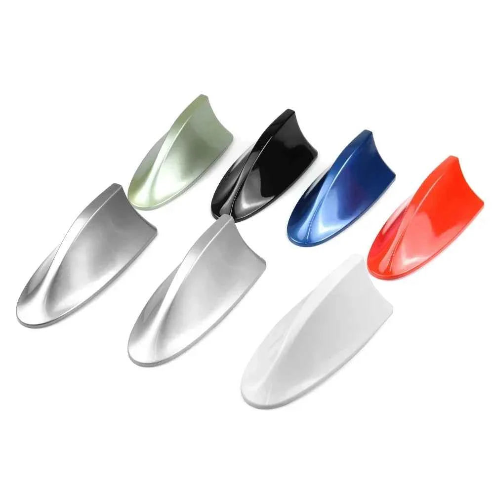 Car Radio Shark Fin Car Shark Antenna Radio FM Signal Design for All Automobiles Aerials Auto Exterior Styling Replacement Parts