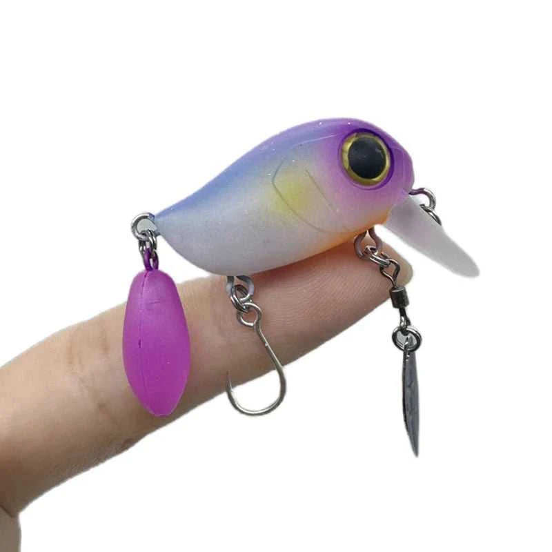 2g Micro Tappy Fishing Lures Crankbait Floating Wobblers Tongue Plate Fishing Spinners Spoon with Feather Rotates Bass Trout The jack market .AU The jack market .AU Fishing Gear $ 22 14:200006152#9;5:8022#2g