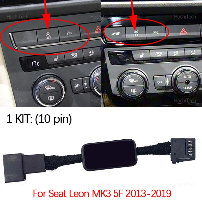 For Seat Leon MK3 5F 2013-2019 Car Automatic Start Stop Engine System Off Plug and Play Auto Stop Start Parts 2016 2017 2018