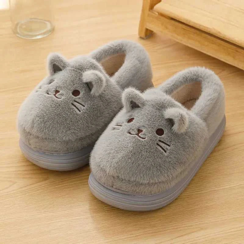 New Snuffy Cat Slippers Woman Warm Wrapped Home Shoes Women's Angry Kitty Furry Slides Winter Snug Close Back Slipper for Couple The jack market .AU The jack market .AU Step Up Your Style: Trendy Shoes for Every Occasion! $ 69 14:10#Yellow-Slides;200000124:201446564;200007763:201336100