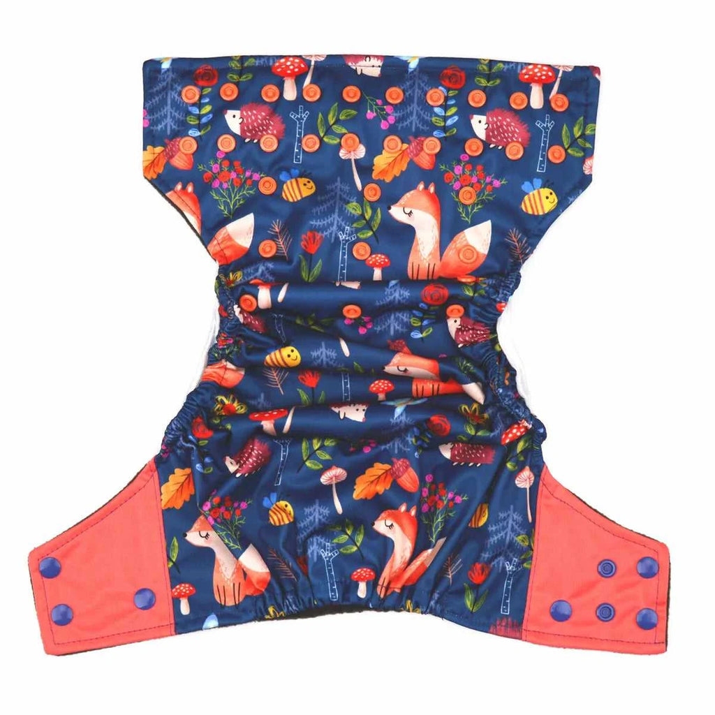 1 Charcoal Bamboo Baby Cloth Diaper Nappy Washable Reusable Double Gusset 3-15kg 8-36lbs NO INSERT The jack market .AU The jack market .AU Mum & Kids: Essential Products for Every Family $ 25 14:200006155#CD58 owl