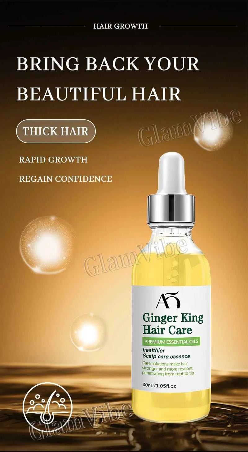 Revitalize Hair Oil Treatment - Non-Irritating Formula for Thicker Hair