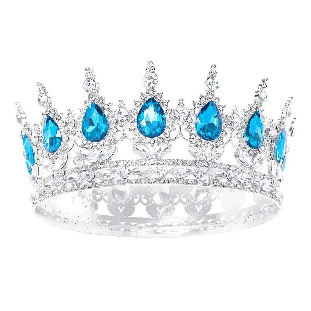 Wholesale Gold Crystal Headdress Prom Pageant Full Round Circle King Crowns For Cake Decoration The jack market .AU The jack market .AU Jewellery & Chains $ 65 200001033:200025551#C21;351:200001569
