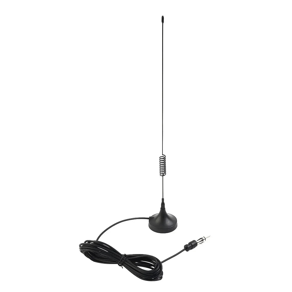 Auto Stereo Radio FMAM Signal Aerial, Car Signal Booster Antenna, Dual Band 144/430Mhz, 31cm Antenna Length, Easy Installation