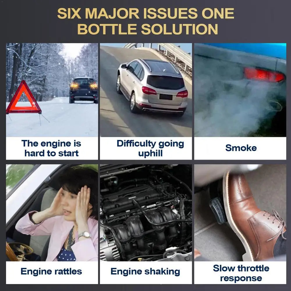 Engine Protection Oil 10.14oz Anti-wear Protective Motor Oil Auto Engine Restore Additive Noise Reduction Prevent Vibration