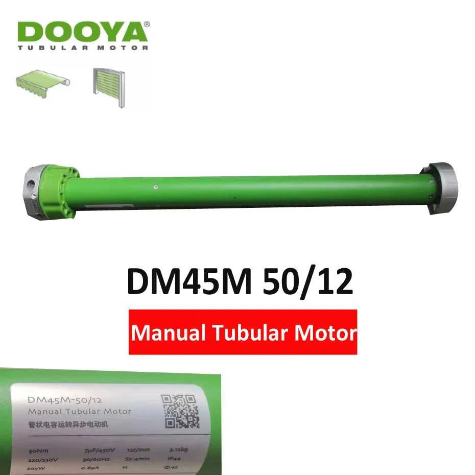 Dooya DM45M 50/12 Manual Tubular Motor for Motorized Rolling Shutter Door/Awning,Manual Control+Rf433 Control,for 80mm Tube The jack market .AU The jack market .AU Home $ 330 14:771#for 80mm Round Tube