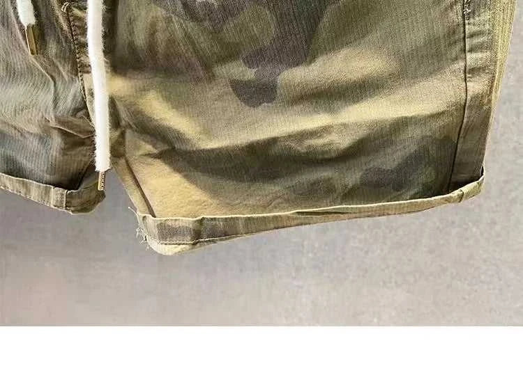 Camouflage Men's orts Pure Cotton Elastic Youthful Summer Ultra-orts Tee-Quarter Length Spor Straight Leg Anti-Bacterial The jack market .AU The jack market .AU Men Fashion $ 39 14:-1;232989633:-1