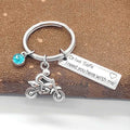 1Pc Motorcycle Birthstone Keychains,Drive Safe Keyring,Biker Gifts For Husband Son Family Friend,Gift For Valentine's Day The jack market .AU The jack market .AU Jewellery & Chains $ 47 14:29#Blue