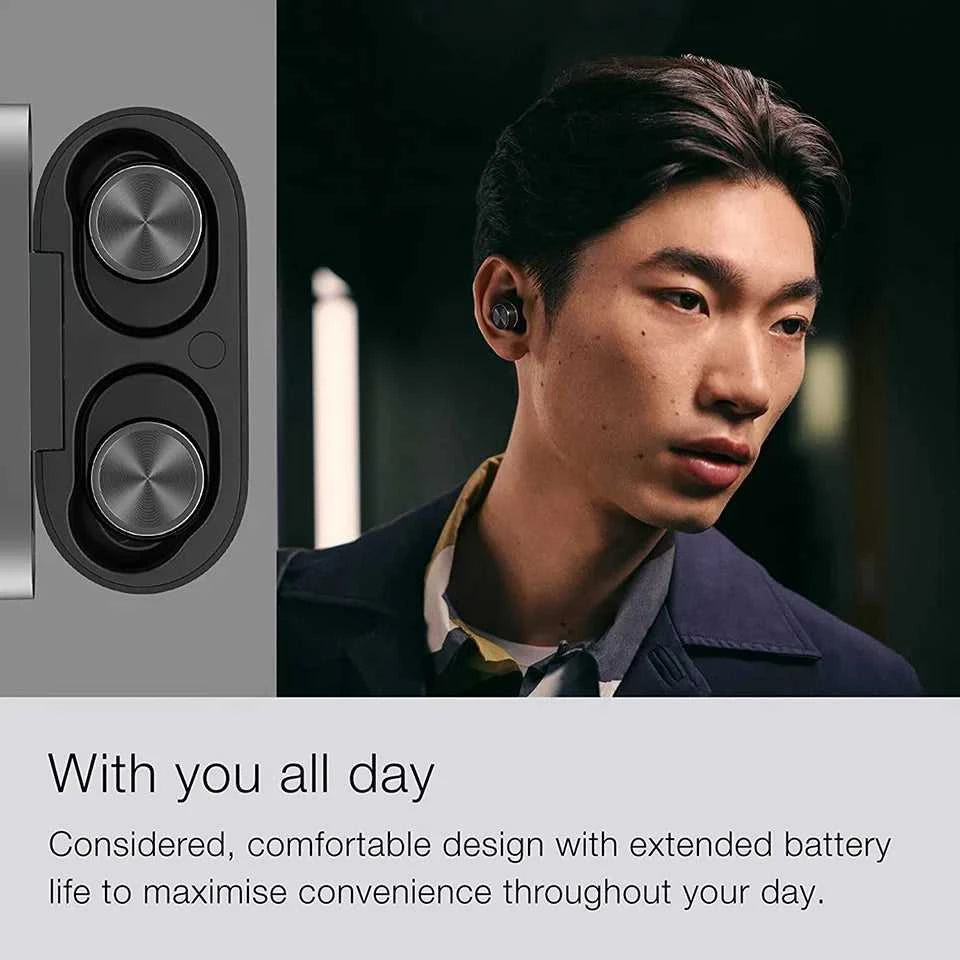 Bowers Wilkins Pi7 S2 in ear true wireless earphones, dual hybrid drive, active noise cancellation, 5 hours of long battery life The jack market .AU The jack market .AU Accessories Electronics $ 316 14:193#Stain Black
