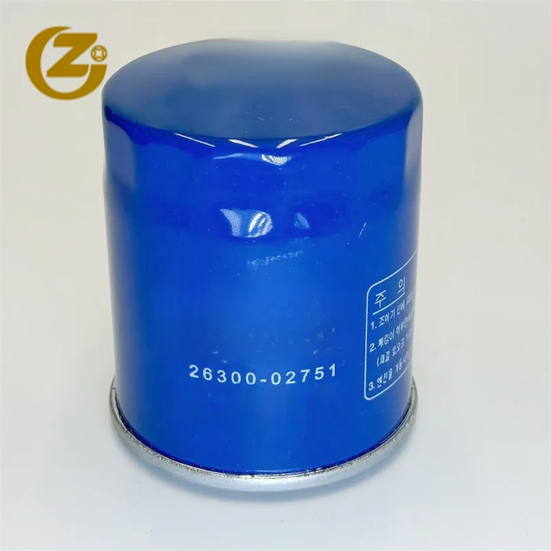 Auto Parts Oil Filter Filtro 26300-02751 2630002751 Suitable for Hyunda-i and Ki-a