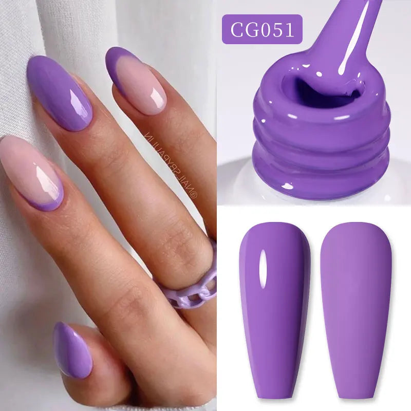 BORN PRETTY Neon Red Gel Nail Polish Yellow Green Summer Color Semi Permanent Varnish 10ml Soak Off UV LED Nail Art Manicure