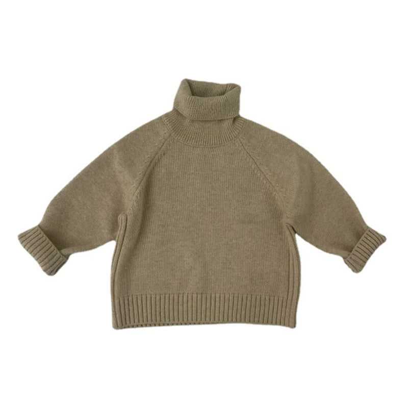 Children Turtleneck Sweater Knitted Pullover Sweater Winter Warm Slip Over Outfit Long Sleeves Hoodies for Kids Age 1-6T The jack market .AU The jack market .AU Mum & Kids: Essential Products for Every Family $ 45 14:691#Gray;200000463:200004188#100 for 3T