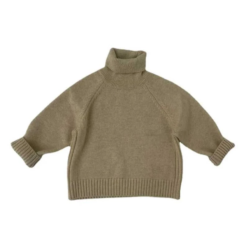 Children Turtleneck Sweater Knitted Pullover Sweater Winter Warm Slip Over Outfit Long Sleeves Hoodies for Kids Age 1-6T The jack market .AU The jack market .AU Mum & Kids: Essential Products for Every Family $ 45 14:691#Gray;200000463:200004188#100 for 3T