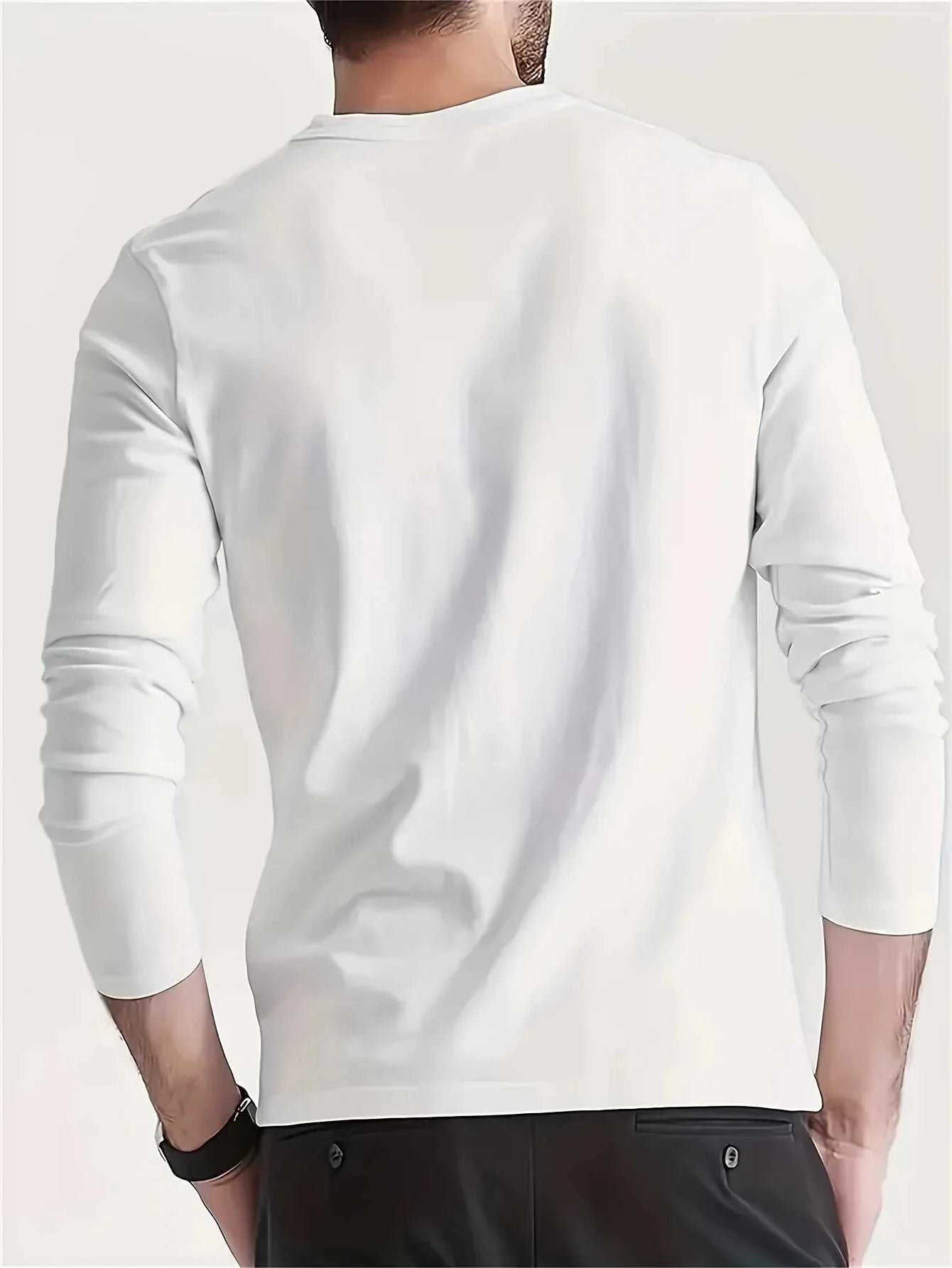 Men's 100% pure cotton loose and comfortable casual sports bear pattern printed round neck long sleeved T-shirt top The jack market .AU The jack market .AU Men Fashion $ 35 14:29#CX177-bai;5:100014065