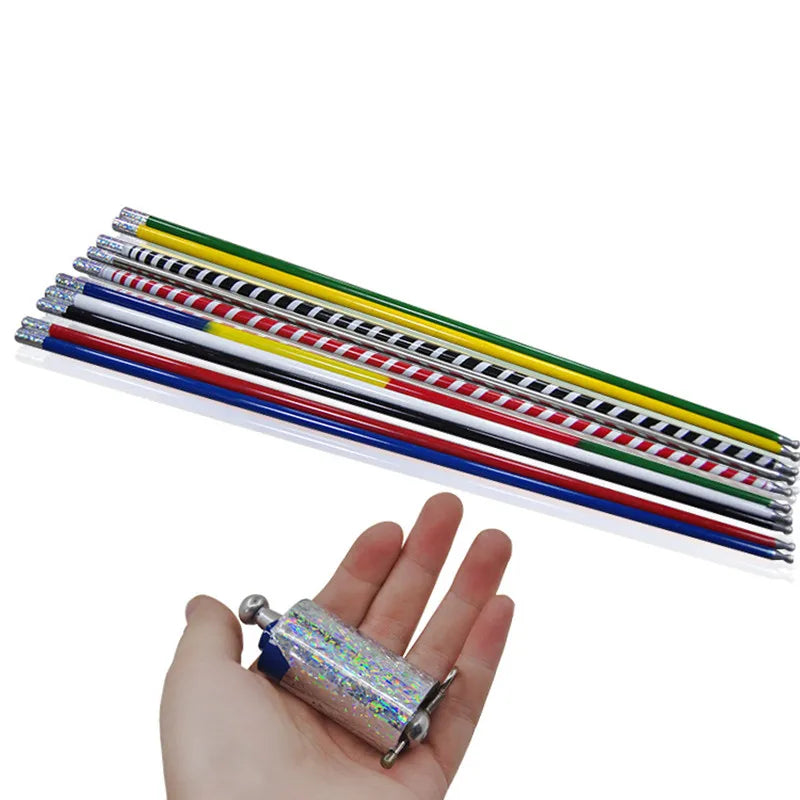 Professional Appearing Cane Metal Mahka 11 Colors Magic Trick Accessories Mentalism Stage Close Up Comedy Magia Toys Joke gadget
