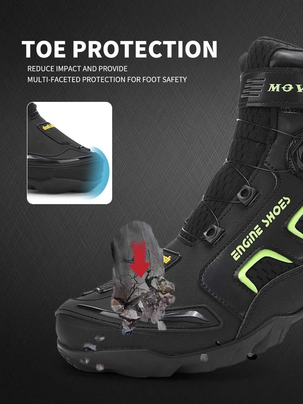 Motorcycle Riding Shoes Men's Breathable Leather Boots Casual Comfortable Slip-On Ankle Boots for Urban Cycling The jack market .AU The jack market .AU Step Up Your Style: Trendy Shoes for Every Occasion! $ 156 14:771#6068;200000124:200000899