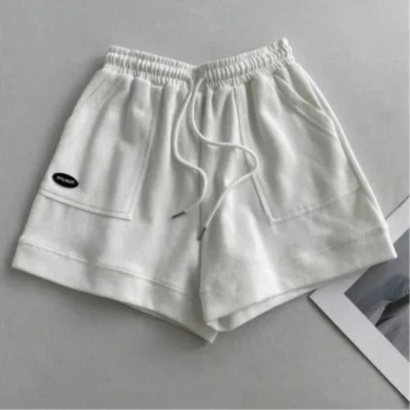Women's Wide-Leg Drawstring Shorts – Loose Fit Mid-Waist Casual Sports Shorts with Pockets The jack market .AU The jack market .AU Woman Fashion Shorts $ 52 14:771#green;5:361386
