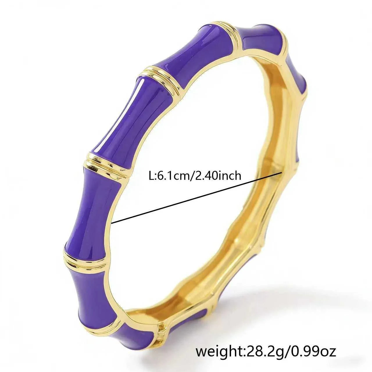 KMVEXO Irregular Purple Color Dripping Oil Zinc Alloy Enamel Bangles Geometric Wide Cuff Spring Bracelets For Women Jewelry ﻿ The jack market .AU The jack market .AU Jewellery & Chains $ 52 200001034:361181#35661-Purple