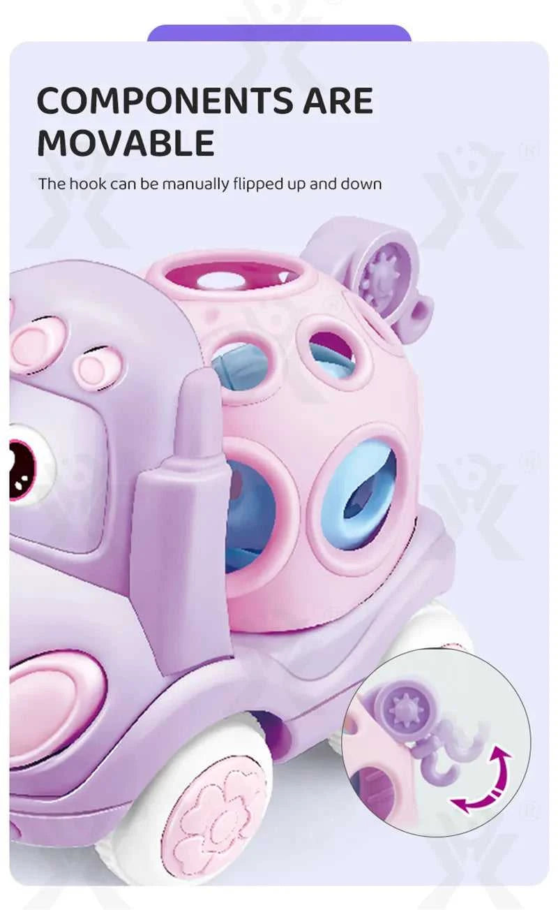 Baby Car Toys for 6 12 Months Friction Car Infant Soft Rubber Inertial Push and Go Vehicles Roll Car Hand Rattle Gift for Kids The jack market .AU The jack market .AU Little Wonders $ 49 14:350852#Taxi