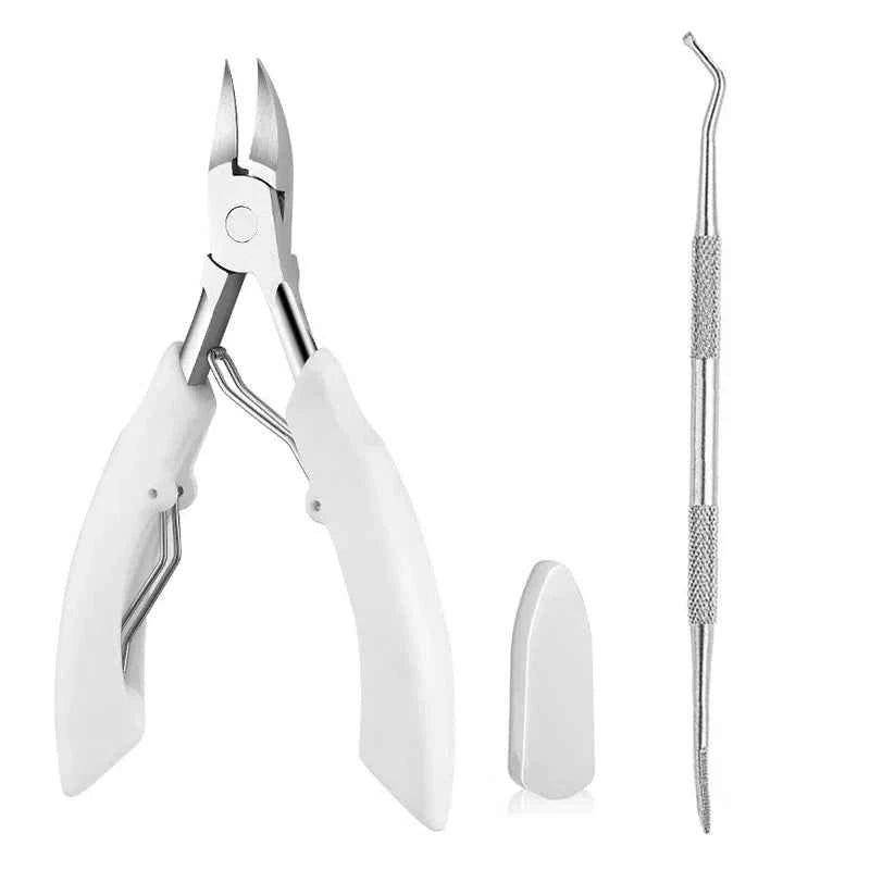 Professional Hawkbill Nail Clippers Nail Pick Trimmer for Ingrown Toenails Paronychia Cutter for Unisex Foot Care Manicure Tool
