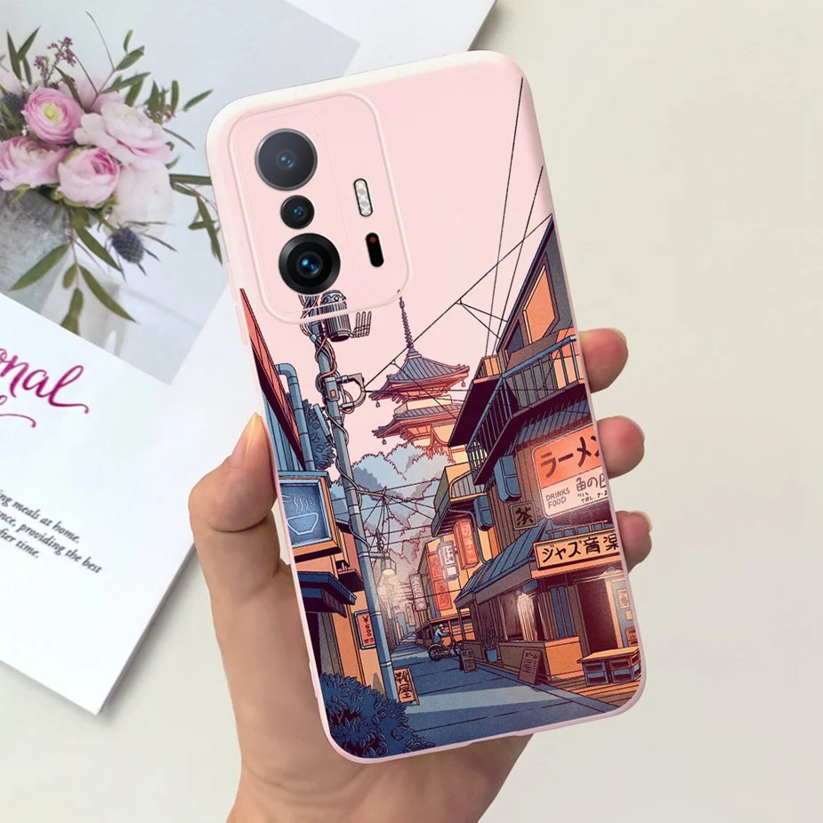 Xiaomi 11T Pro Case - Cute Cartoon Design, Soft Silicone Protection for Xiaomi Mi 11T Pro & 11TPro