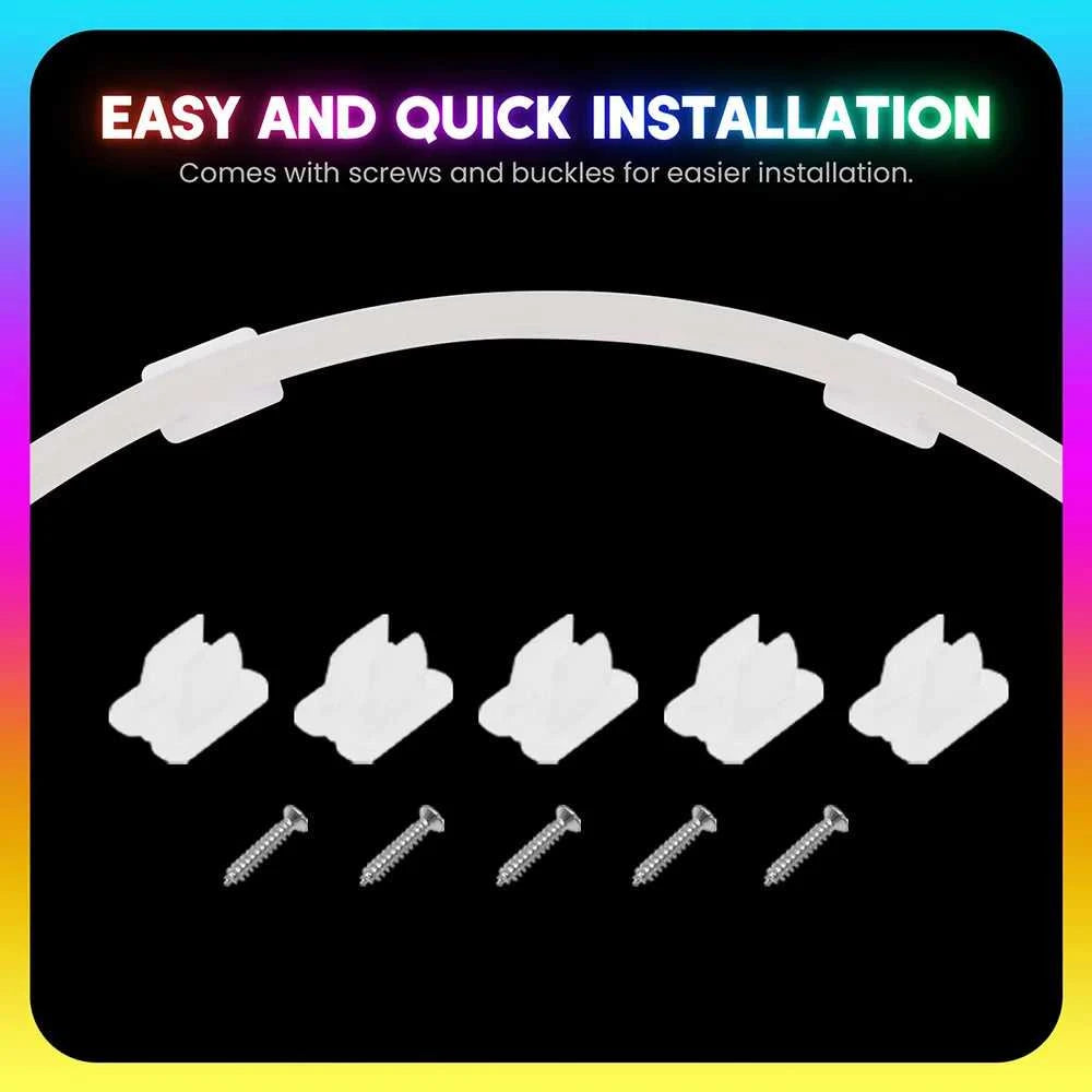 12V 24V RGB Neon Light LED Strip Addressable WS2811 84LEDs/m 6x12mm Flex Silicone Rope Rainbow Lamp Home Decoration Waterproof The jack market .AU The jack market .AU Home $ 51 136:9131245839#12V 1m