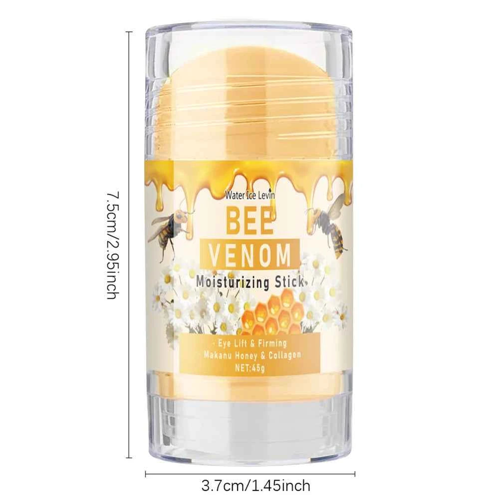 Bee Venom Eye Cream Stick Is a Light Beige Hydrating and Moisturizing Around the Eyes, Protecting and Nourishing, Making Light Beige Softer