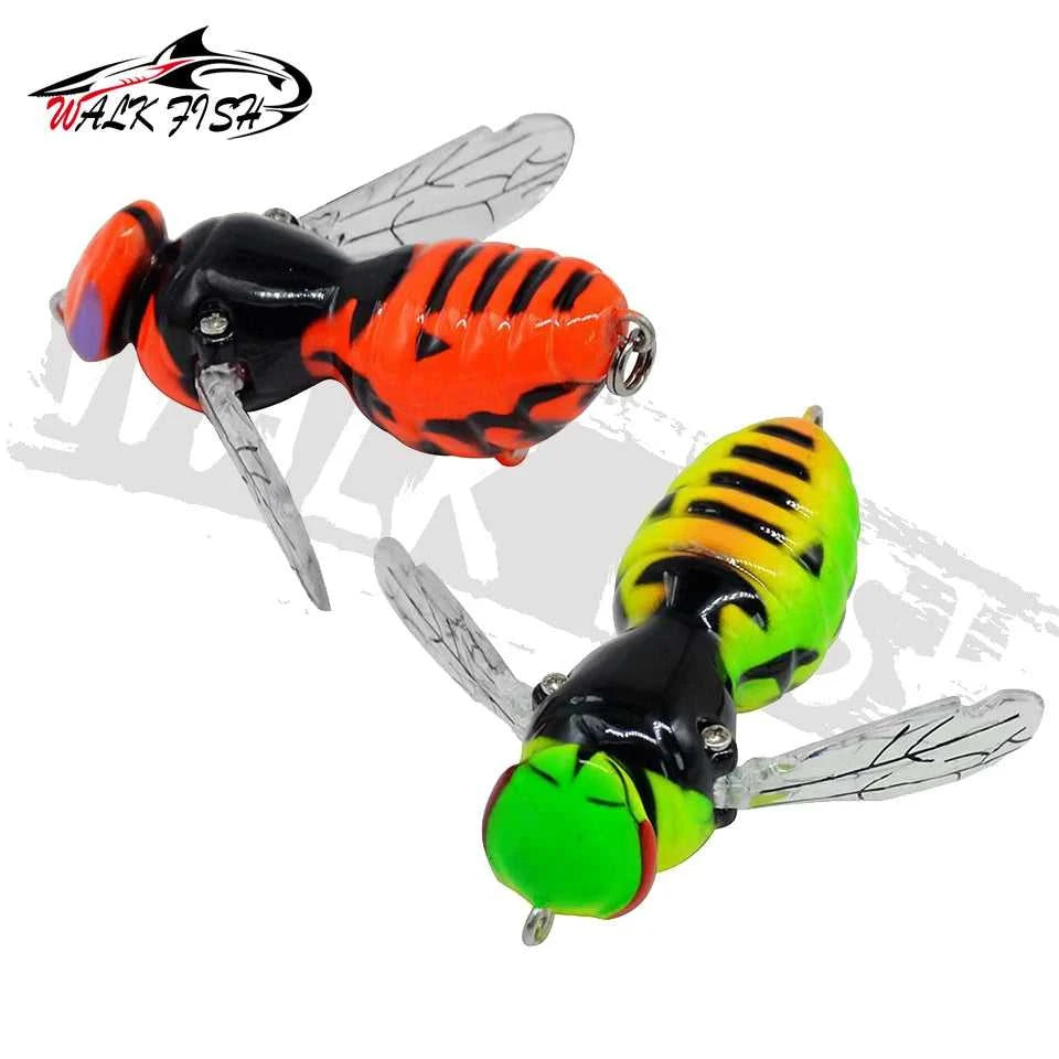 WALK FISH 4.5g 40mm Insect Lure Fishing Lures Bionic Swimbaits Wobblers Sea Bass Fishing Artificial Bait Hard Baits Bass Pike The jack market .AU The jack market .AU Fishing Gear $ 28 14:29#A1
