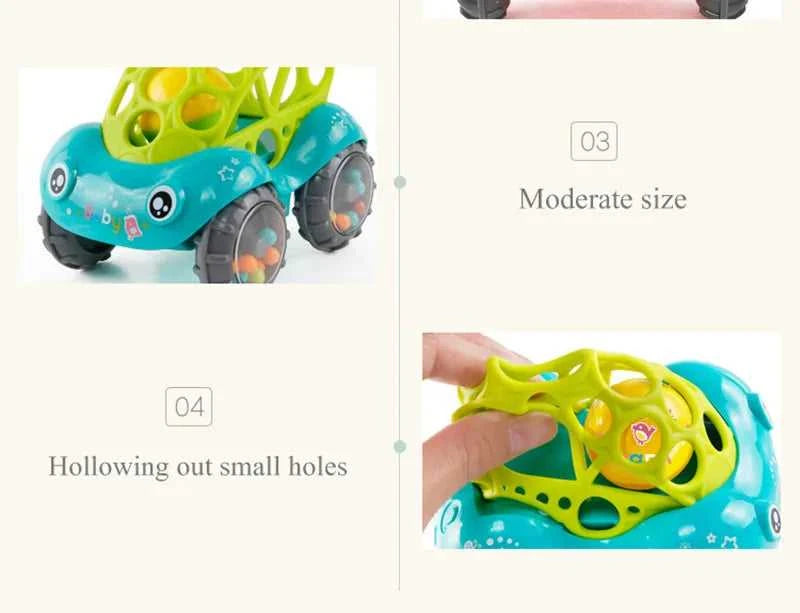 Baby Car Toys for 6 12 Months Friction Car Infant Soft Rubber Inertial Push and Go Vehicles Roll Car Hand Rattle Gift for Kids The jack market .AU The jack market .AU Little Wonders $ 49 14:350852#Taxi