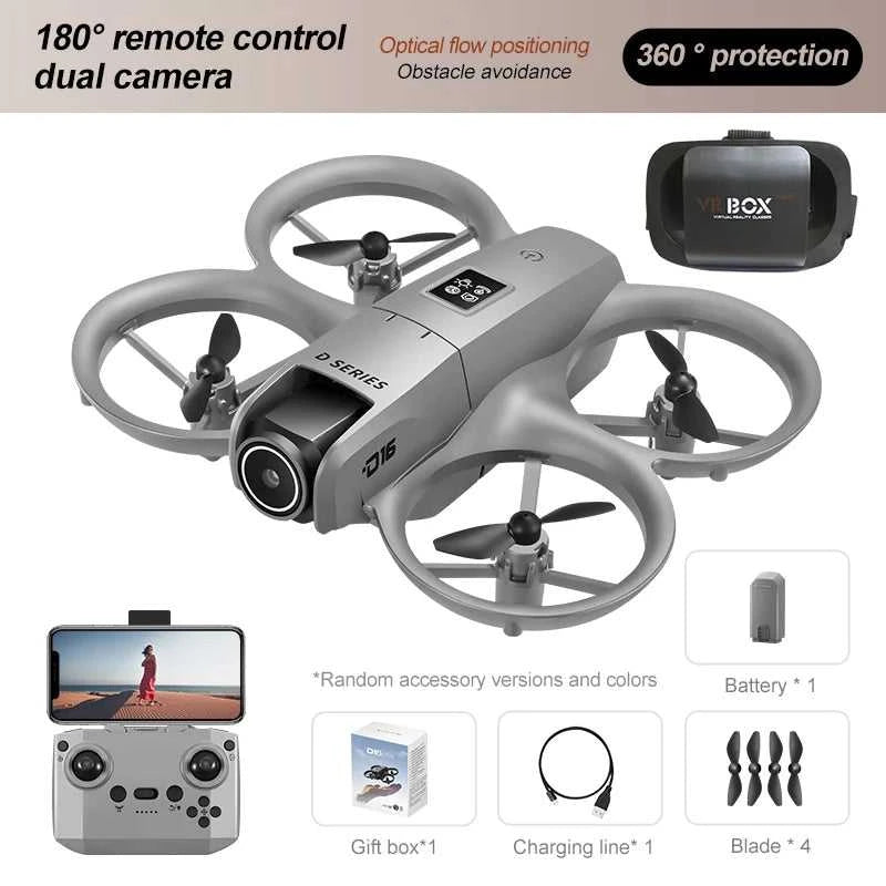 Lenovo D16 Drone 8K Aerial GPS Avoidance Bushless Motor Drone Electric Adjustment HD Profesional Dual-camera Optical Flow The jack market .AU The jack market .AU Drones $ 56 14:366#Drone Apron