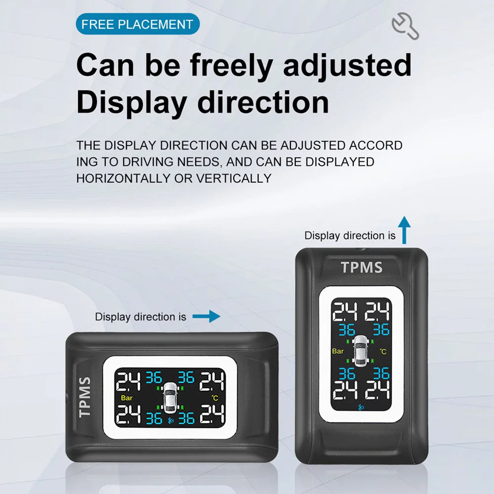 Original Car Design Dedicated Intelligent TPMS Compact and unobtrusive Accessories New Upgraded Tire Pressure Monitoring System