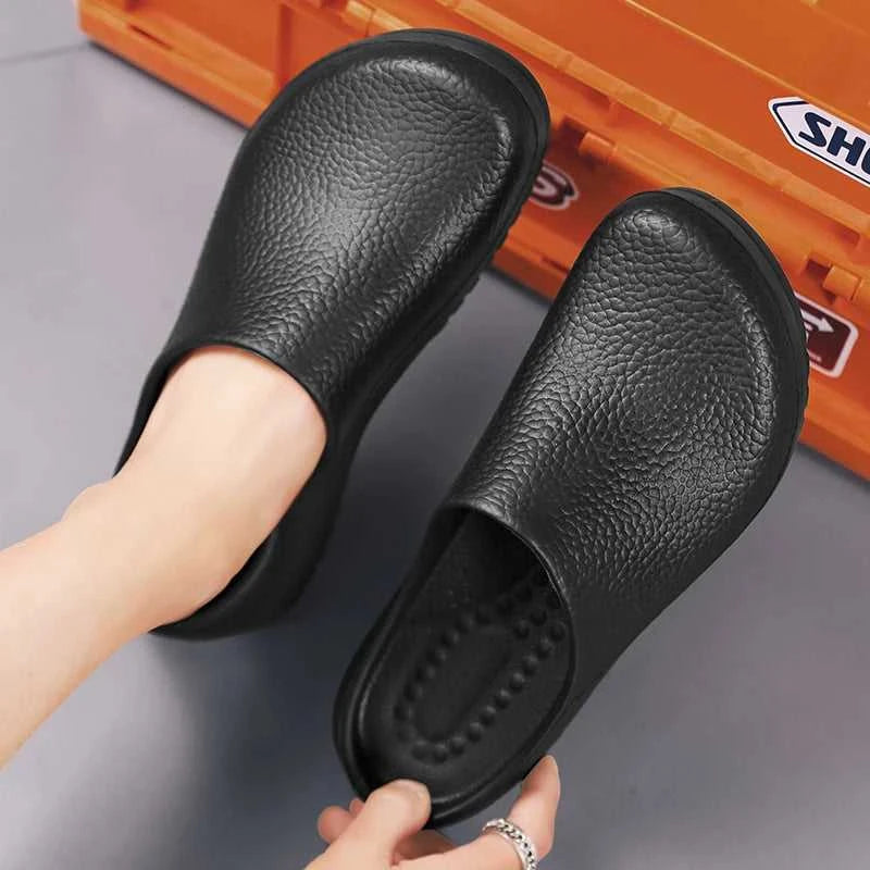 Men Slippers Couples Garden Clog Women Water Proof Chef Shoe Comfortable Sandal Slippers For Pet Workers Outdoor Fishing Shoes The jack market .AU The jack market .AU Step Up Your Style: Trendy Shoes for Every Occasion! $ 63 14:29;200000124:100010487#44-45