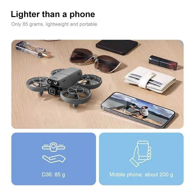 Lenovo D36 Drone 4K HD 8k Triple Camera FPV Brushless Motor Obstacle Avoidance Foldable RC Quadcopter Professional Aerial The jack market .AU The jack market .AU Drones $ 165 14:496#D36-propeller
