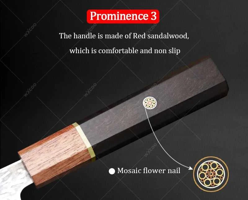 High Hardness Japanese Chef Knife Professional Kitchen Meat Cleaver Stainless Steel Kitchen Vegetable Slicing Knife with Box The jack market .AU The jack market .AU Home $ 53 14:10#without box