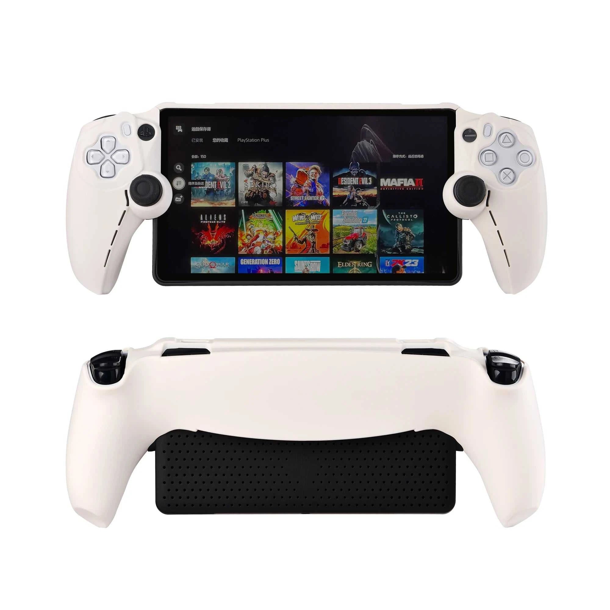 Three in one color blocking thin design, suitable for PlayStation Portal remote player protective case to prevent hand sweat The jack market .AU The jack market .AU Accessories Electronics $ 80 14:29#PSP-white;200007763:201336100