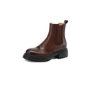 NEW Autumn Boots Women Split Leather Shoes for Women Round Toe Chunky Heel Women Boots Winter Black Chelsea Boots сапоги женские The jack market .AU The jack market .AU Step Up Your Style: Trendy Shoes for Every Occasion! $ 131 14:365458#Brown;200000124:100010481