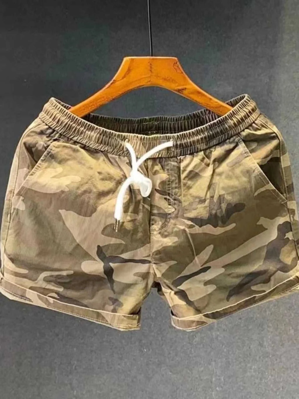 Camouflage Men's orts Pure Cotton Elastic Youthful Summer Ultra-orts Tee-Quarter Length Spor Straight Leg Anti-Bacterial The jack market .AU The jack market .AU Men Fashion $ 39 14:-1;232989633:-1