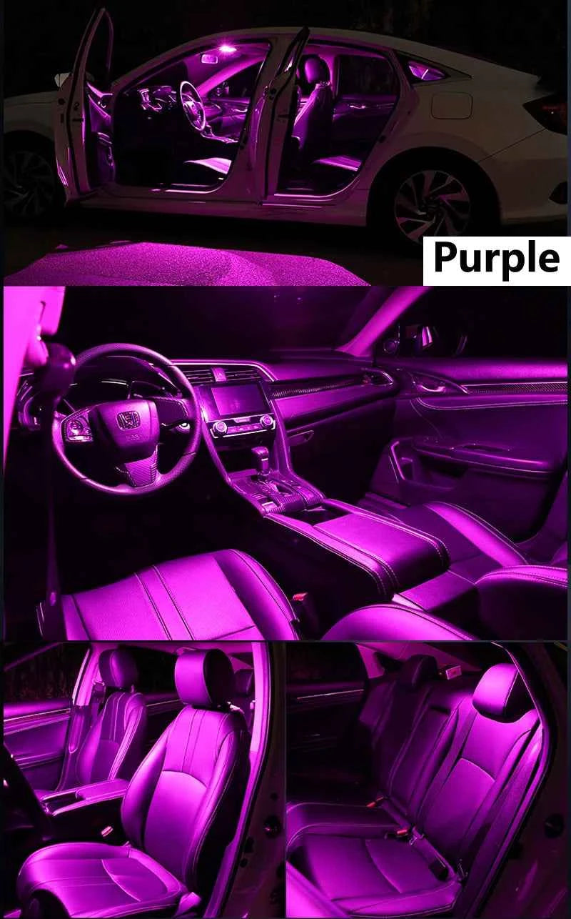 ZITWO 11Pcs LED Interior Light Kit For Toyota Yaris Cross 2020 2021 2022 2023 2024 Luggage Number Plate Bulb Canbus No Error
