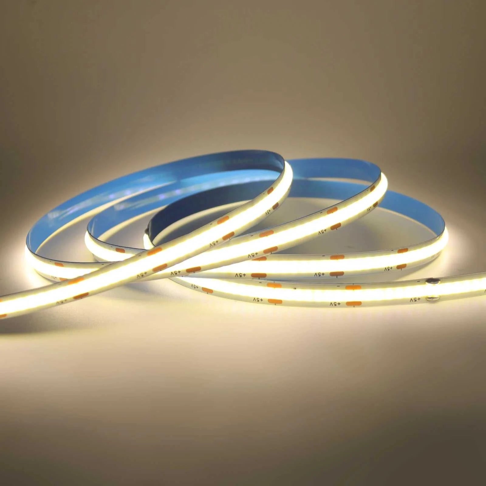 5V USB COB LED Strip Light with 3Key Dimmer 320LEDs/m Flexible Tape Natural Warm White for Room TV Mirror Backlight Cabinet Lamp The jack market .AU The jack market .AU Home $ 50 136:173#Warm White;380:201451169#0.5m