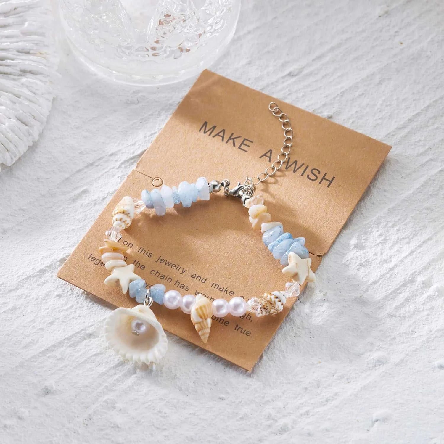 Bohemia Cute Ceramic Starfish Beads Bracelet For Women Handmade Braided Rope Beaded Bracelets Summer Beach Party Charm Jewelry The jack market .AU The jack market .AU Jewellery & Chains $ 46 200001034:361188#BR26Y0107-3