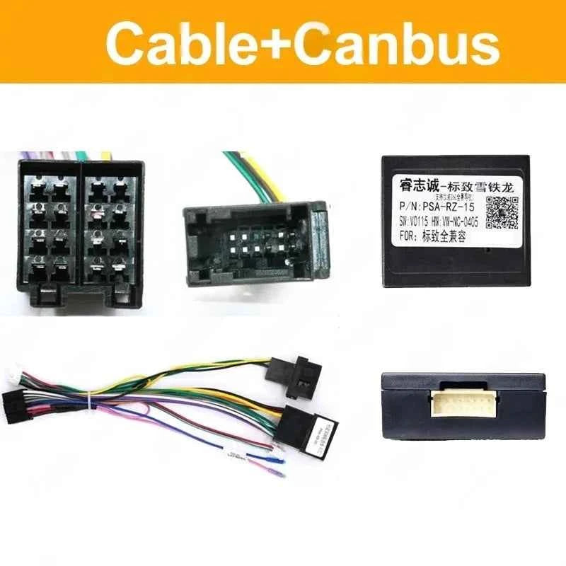 Car Radio Canbus Box Adaptor RP5-PA-001 For CITROEN C4L C3-XR C5 Berlingo B9 C-QUATRE C4 Jumpy Peugeot Partner Wiring Harness Ca