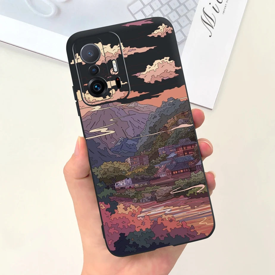 Xiaomi 11T Pro Case - Cute Cartoon Design, Soft Silicone Protection for Xiaomi Mi 11T Pro & 11TPro