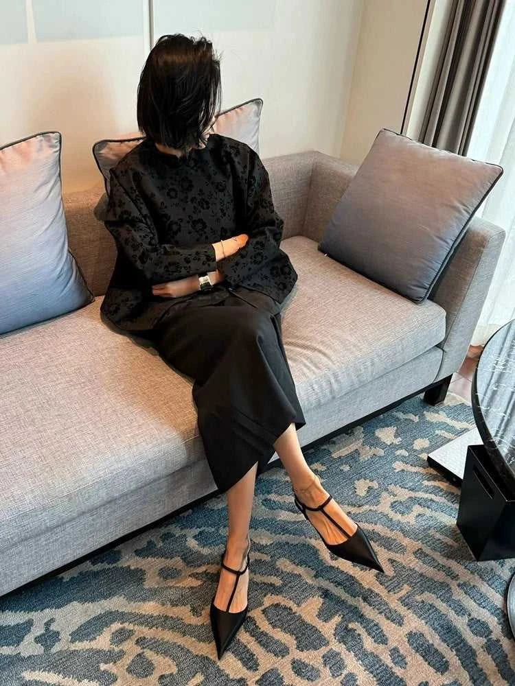 Women's Heeled Shoes New Sexy Pointed Toe Chunky Heel Slingbacks Shoes for Women High Heel Shoes Dress Party High Heel Sandals The jack market .AU The jack market .AU Step Up Your Style: Trendy Shoes for Every Occasion! $ 69 14:933;200000124:200000334