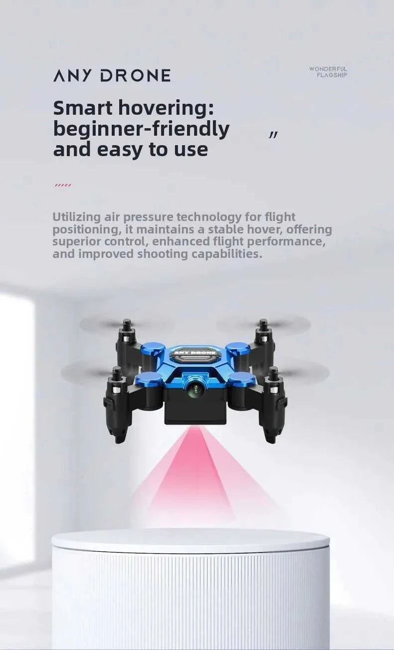 Mosquito drone, mini folding drone, aerial camera drone, student remote-controlled helicopter, small toy The jack market .AU The jack market .AU Drones $ 81 14:173#Black no camera