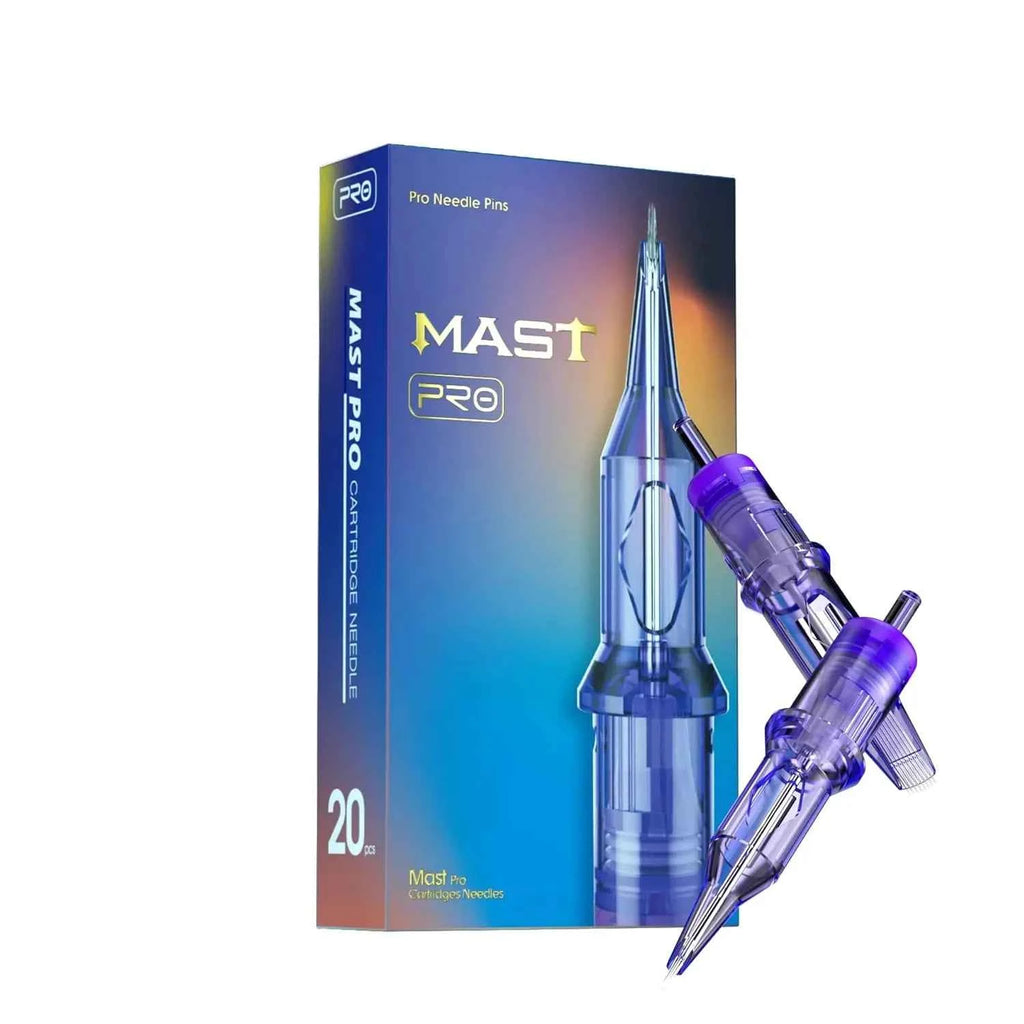 Mast P20 Wireless Tattoo Machine Kit - 2.5mm Stroke, 1000mAh Battery, Lightweight Design for Effortless PMU Mastery