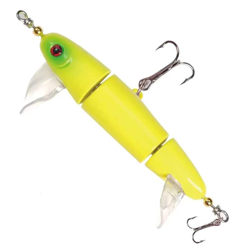 Top Water 3-Section Fishing Lures Sea Bass Crankbaits Minnow Whopper Freshwater Saltwater Floating Lure for Catfish Pike Teaser The jack market .AU The jack market .AU Fishing Gear $ 27 14:200006152#Light Green;5:8022#14g 115mm