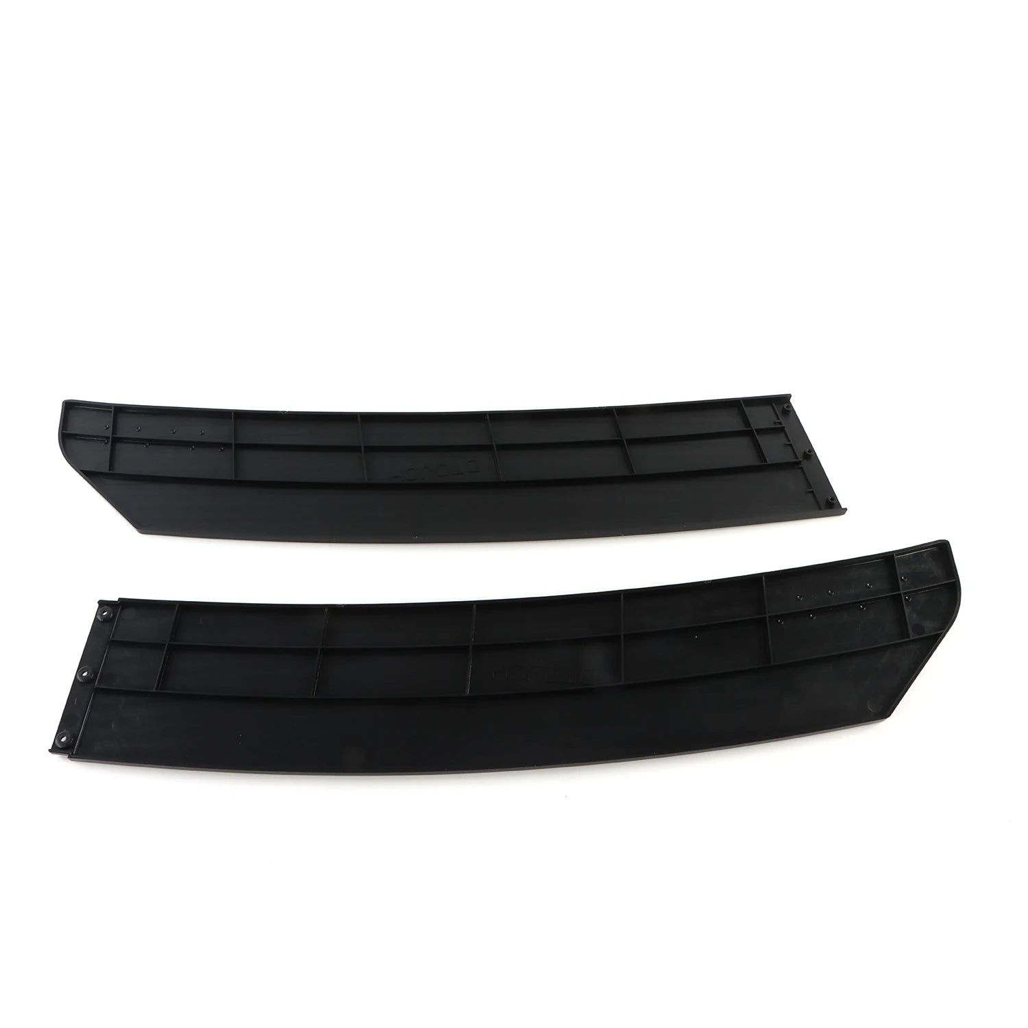 4PCS Universal Car Gloss Black Front Bumper Lip Chin Spoiler Splitter Body Kit Exterior Bumpers Automobiles Parts Accessories